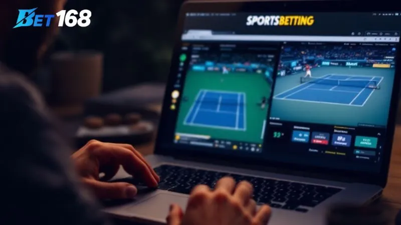 Bật mí cách cá cược tennis trực tuyến tại nhà cái Bet168